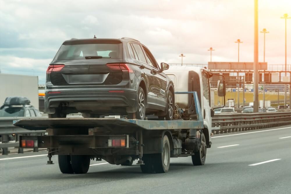 flatbed towing